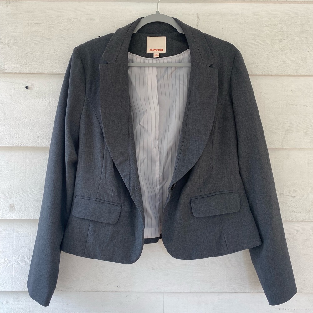 Hollywould - Gray Blazer (XL)